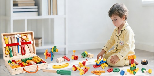 When Little Hands Start to Build