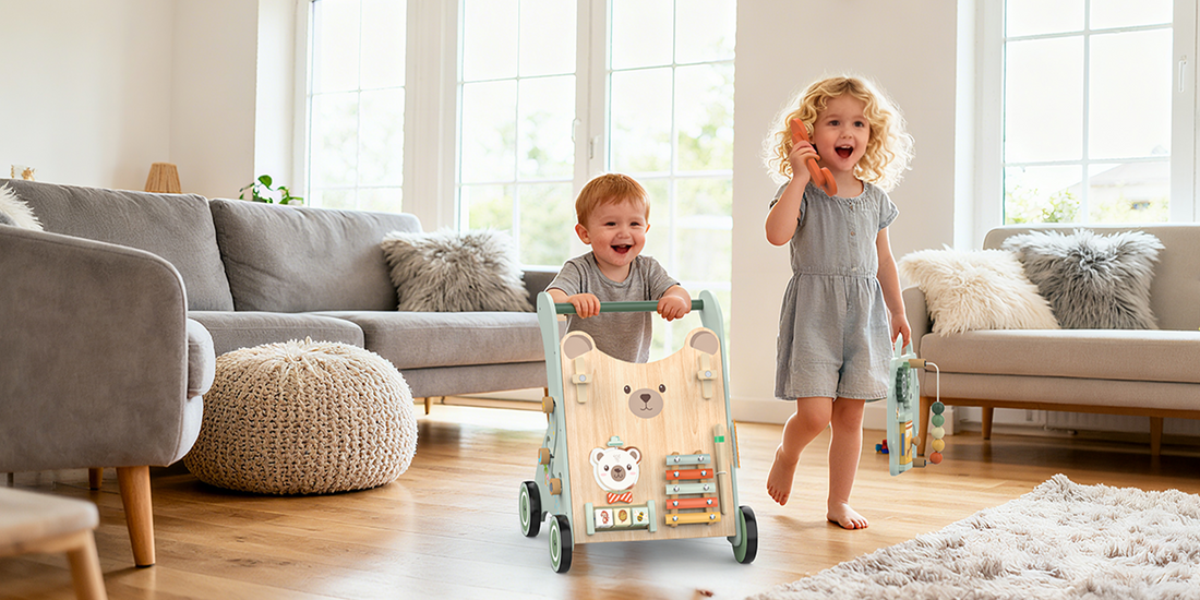 Montessori Push Walker: How It Supports First Steps and Early Development